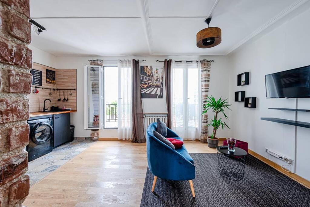 Joli Appartement Lumineux Saint-Ouen  Exteriör bild